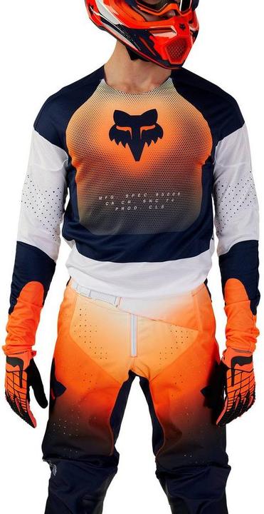 Produktbild Fox JERSEY 24 360 REVISE NVY/ORG (XXS)