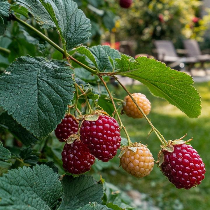 Produktbild Plant in a Box Rubus 'Tayberry' - Brombeere und Himbeere (25 cm)