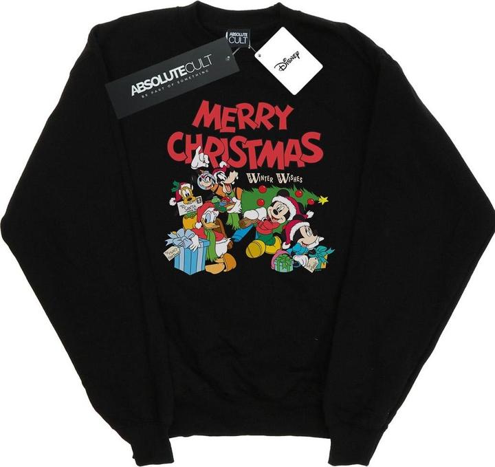 Immagine prodotto Disney Mickey And Friends Winter Wishes Felpa Uomo (S)