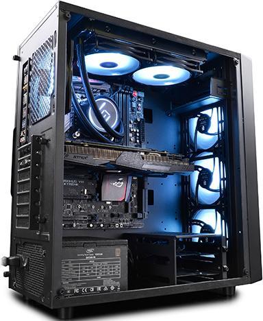 Produktbild Deepcool E-SHIELD E-ATX, Power supply included No (Mini-ATX, E-ATX, mATX, ATX)