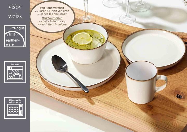 Actual product image Ritzenhoff & Breker Visby Speiseteller (4 x, 26.50 cm)