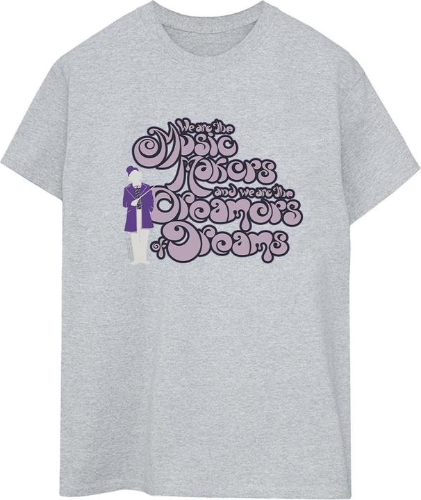 Produktbild Willy Wonka & the Chocolate Factory Dreamers Text TShirt (XL)