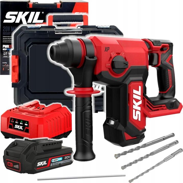 Actual product image Skil 20V 3851 CA SDS-plus cordless rotary hammer 2.2J (without battery box) (Rechargeable battery operated)