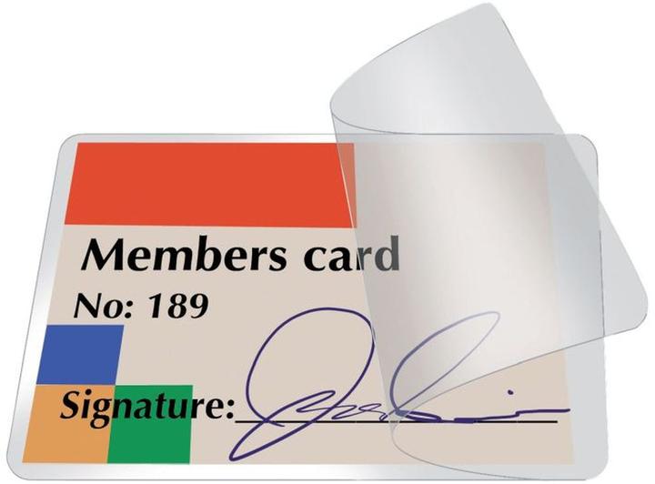 Immagine prodotto Q-Connect Maniche per la laminazione a freddo di carte d'identità (54 x 86 mm, 10 Pezzo/i, 200 µm)