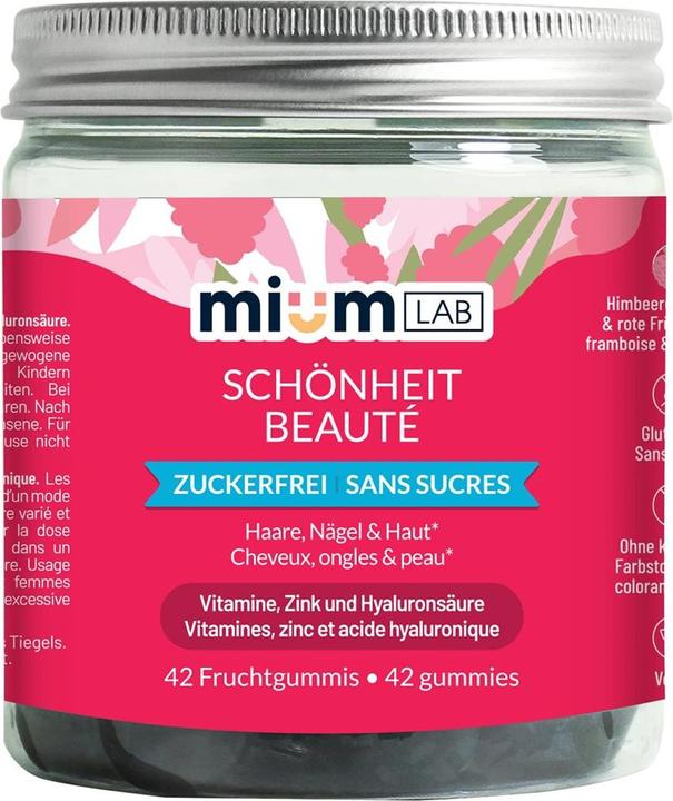 Mium Lab Vitamingummis Schönheit (42 Stück, Gummies, 137 g)