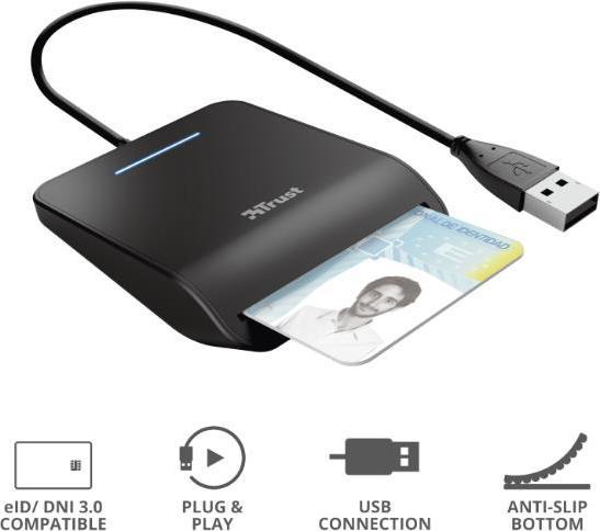Produktbild Trust PRIMO Smart Card Reader (USB 2.0)
