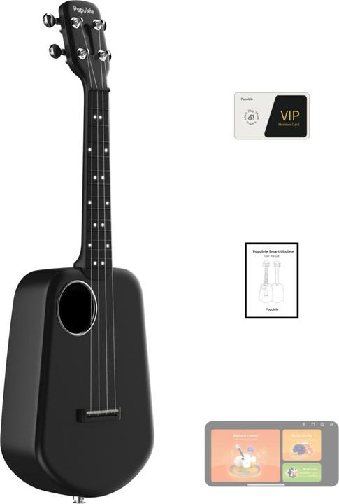Immagine prodotto Popu Music Ukulele Populele 2 Argento (Acustico)