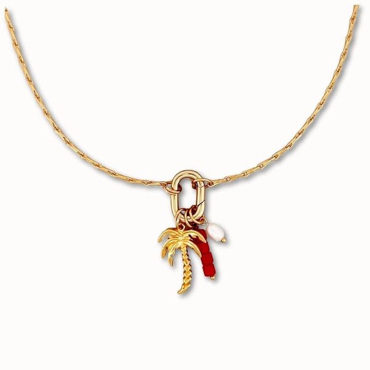Produktbild ByNouck Schmuck - Halskette Tropischer Sonnenuntergang - Schmuck - Frauen - vergoldet - Halskette