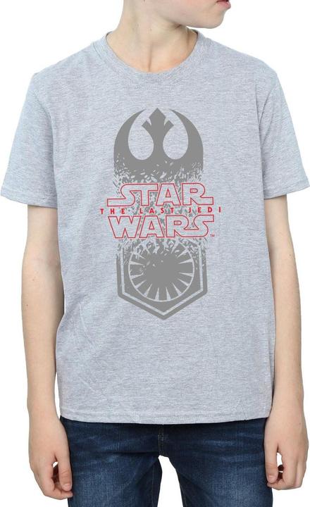 Produktbild Star Wars The Last Jedi Symbol Crash TShirt Jungen (140, 146)