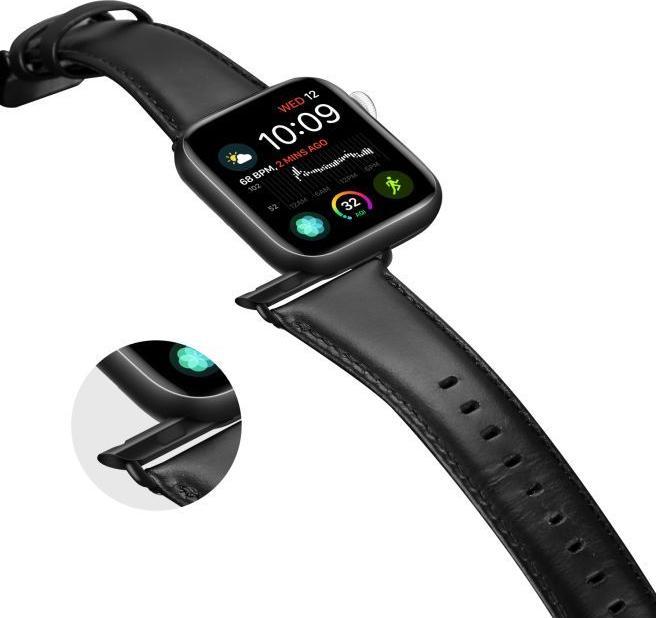 Produktbild Dux Ducis Business Series Echtleder Ersatz Armband (44 mm, 45 mm, 42 mm, Echtleder, Apple Watch Series 4, Apple Watch Series 5, Apple Watch Series 6, Apple Watch Series 7, Apple Watch Series 8, Apple Watch Series 9, Apple Watch SE, Apple Watch Series 1, Apple Watch Series 2, Apple Watch Series 3)