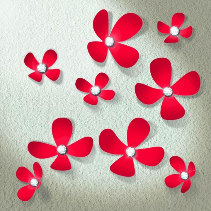 Immagine prodotto Walplus fiori (85,5 x 85,5 cm)