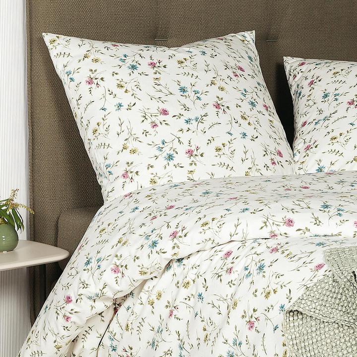 Actual product image Janine Mako-Satin Bettwäsche Palermo 31137-05 (Bedding set, 155x220 cm + 80x80 cm)