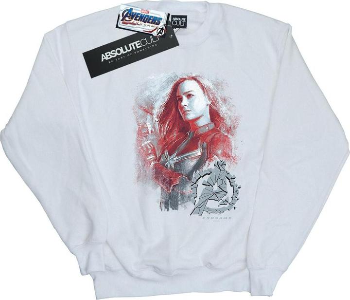 Avengers Endgame Captain gebürstet Baumwolle Sweatshirt