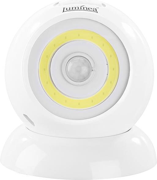 Produktbild Lunartec 2er-Set ultrahelle COB-LED-Akku-Leuchten mit PIR Sensor (200 lm)