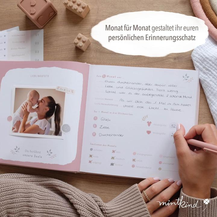 Actual product image Mintkind Dein erstes Lebensjahr (21 x 21 cm)