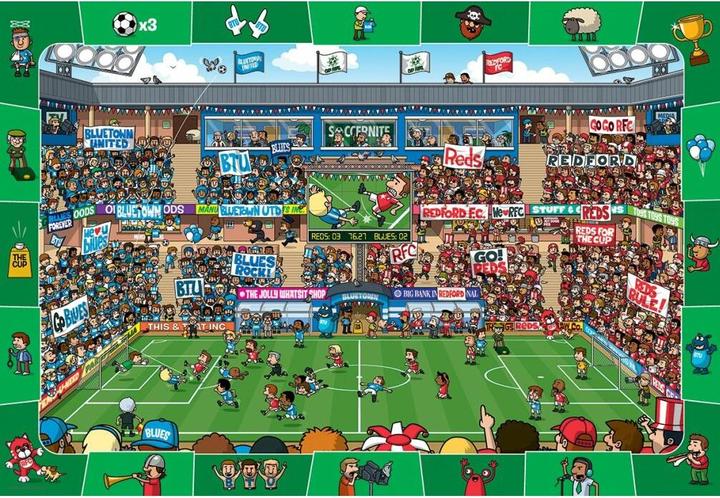 Actual product image Eurographics Soccer: Search and find - 100 parts (100 pieces)