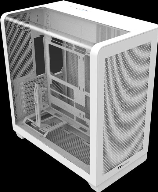 Actual product image Thermaltake Tt View 390 Air Snow White (Mini-ITX)