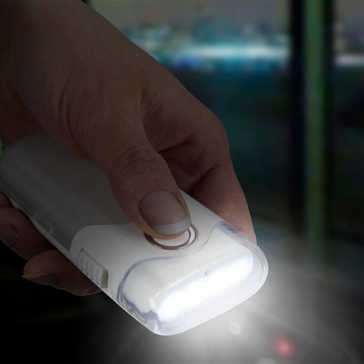 Produktbild Alecto ATL-80 LED-Taschenlampe/LED-Nachtlicht mit Sensor (22 cm, 20 lm)