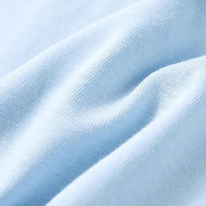 Produktbild VidaXL Kinder-T-Shirt Hellblau 128,Material: 100 % Baumwolle,Farbe (128)