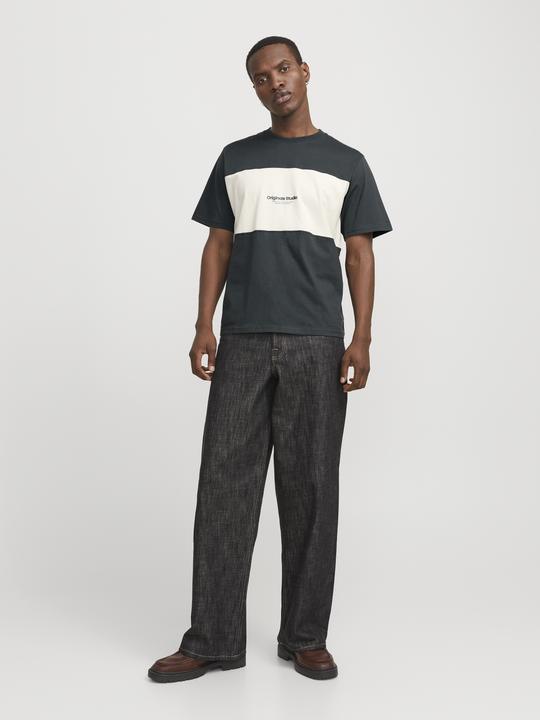 Produktbild Jack & Jones Jorvesterbro Block Tee Ss Crew Styd Aw24 (M)