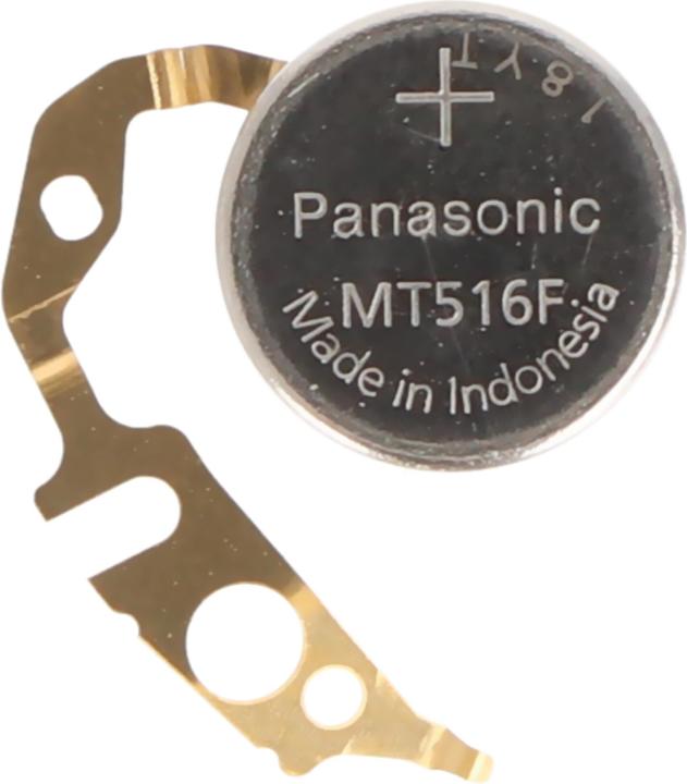 Actual product image Panasonic MT516F Seiko Kondensator 3029-011, 3027-3MZ, MT516 passend für Seiko Kaliber 3M21, 30273MY (1 pcs., 1.50 mAh)