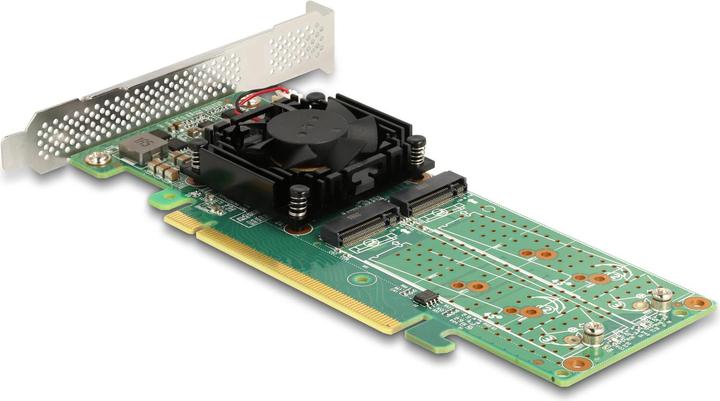 Produktbild Delock Host Bus Adapter PCI Express x16 - 4x NVMe M.2 Key M