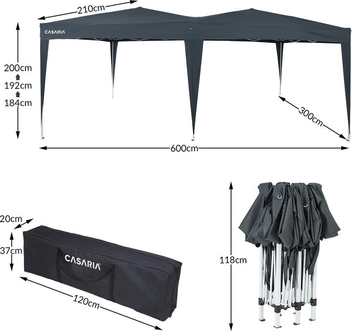 Image du produit Deuba Kiosque (300 cm, 600 cm)
