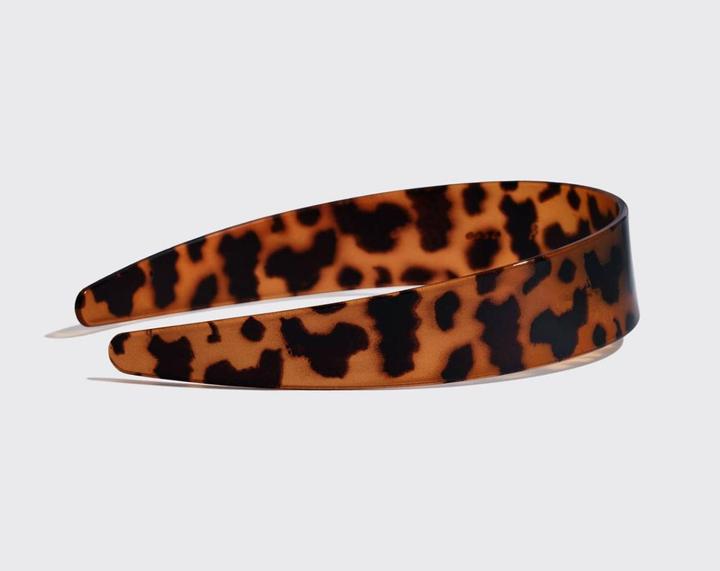 Actual product image Kitsch Breites Stirnband Aus Recyceltem Kunststoff - Tort