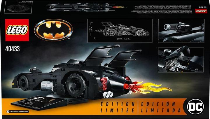 Actual product image LEGO 40433 Batmobile 1989 - Limited Edition (40433, LEGO DC)