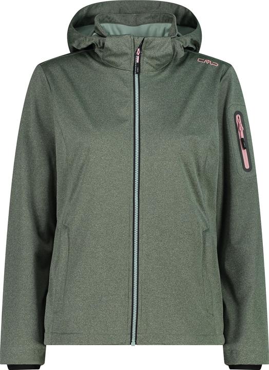 Produktbild CMP Campagnolo Women's Light Melange Jacket Zip Hood (34, XXS)