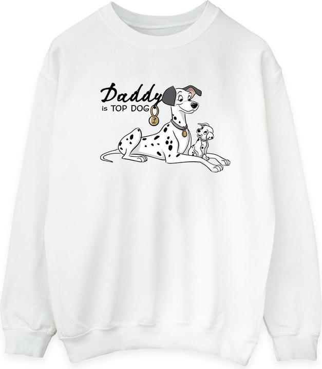 Actual product image Disney Mens 101 Dalmatians Top Dog Sweatshirt (XXL)
