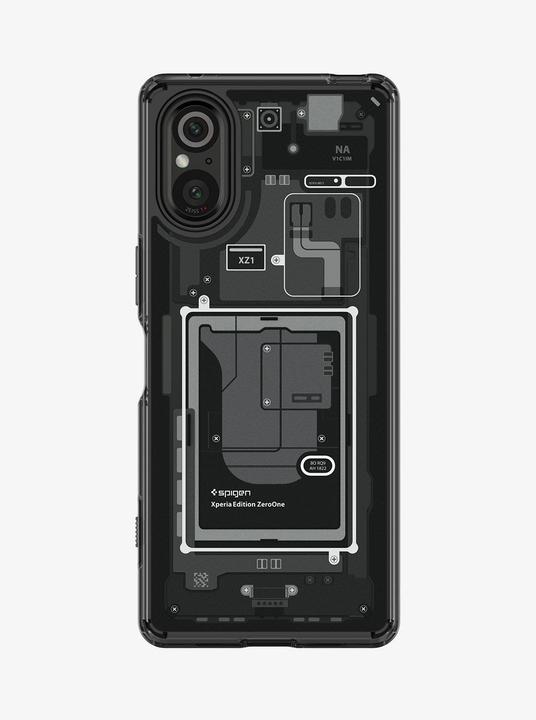 Actual product image Spigen Ultra Hybrid case for Sony Xperia 5 V - Zero One (Sony Xperia 5 V)