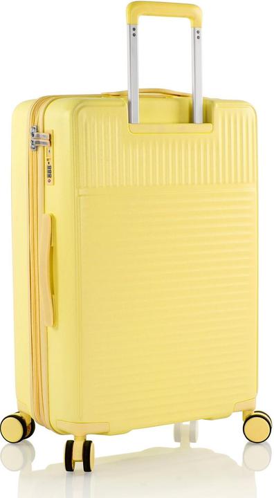 Immagine prodotto Heys Set di valigie a 4 ruote pastello 3 pezzi con piega elastica (219 l, XL (da 115l))