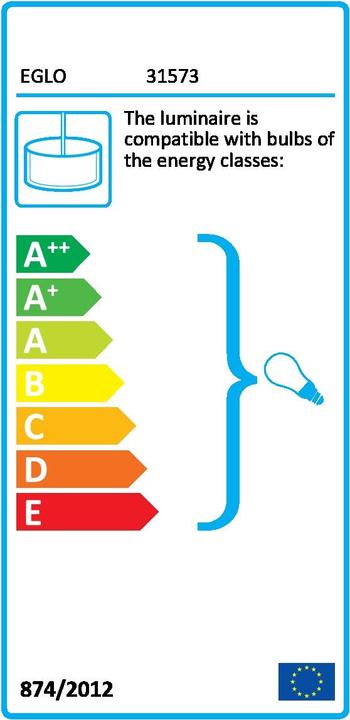 Energy Label EGLO Pasteri (E27)