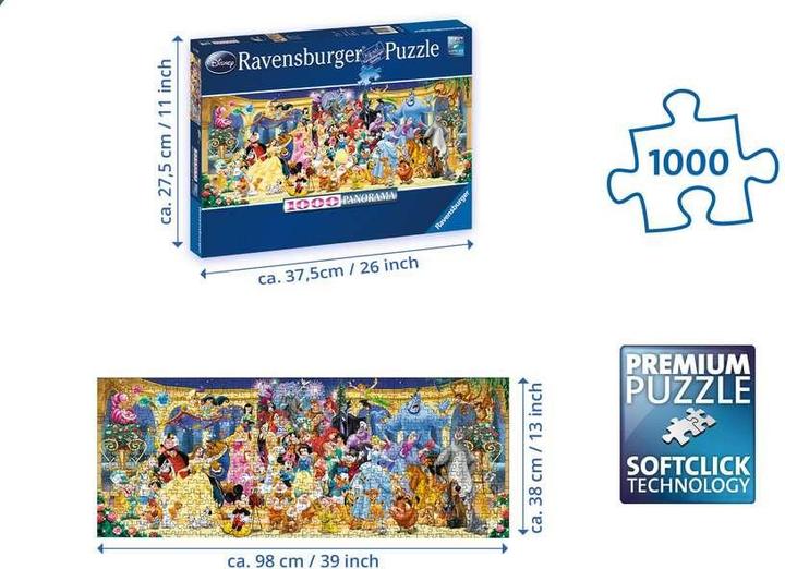 Actual product image Ravensburger Disney group photo (1000 pieces)