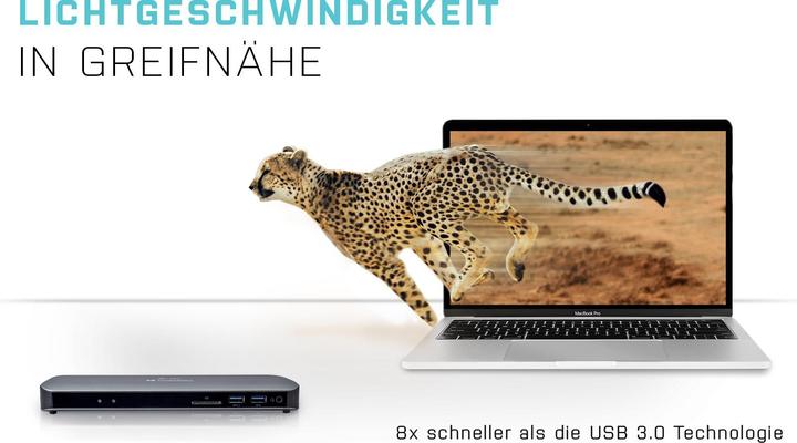 Actual product image i-tec Thunderbolt 3 Dual Dock (Thunderbolt, 2 Ports)