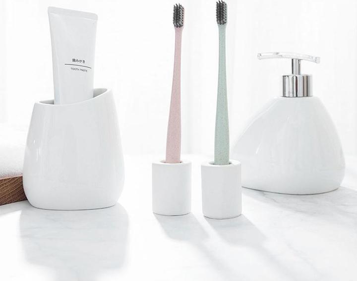 Actual product image Stonea Lilla toothbrush holder