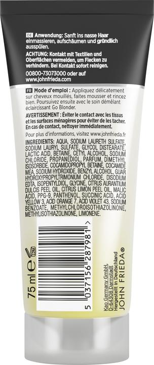 John Frieda SB GB Shampoo 75ml (75 ml, Flüssiges Shampoo)