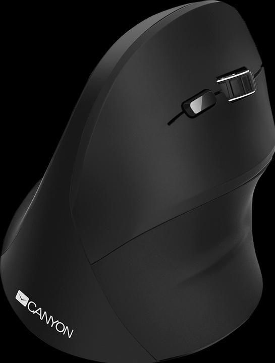 Produktbild Canyon Vertical Wireless Mouse MW-16, with 6 Buttons, High Precision Pixart 3212 Optical Sensor (Kabellos)