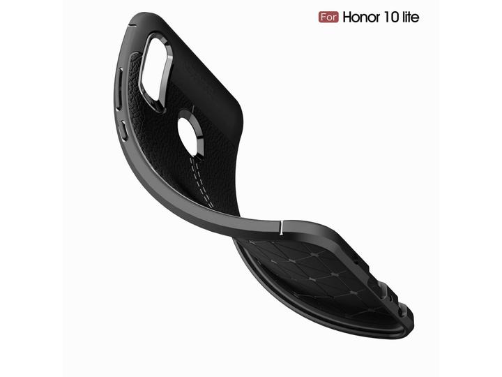 Produktbild Screenguard Honor 10 Lite Hülle Leather Design TPU Cover (Honor 10 Lite)