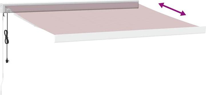 Immagine prodotto VidaXL Markise Gelenkarmmarkise Sonnenmarkise Automatisch Burgunderrot 300x250cm (3 m)