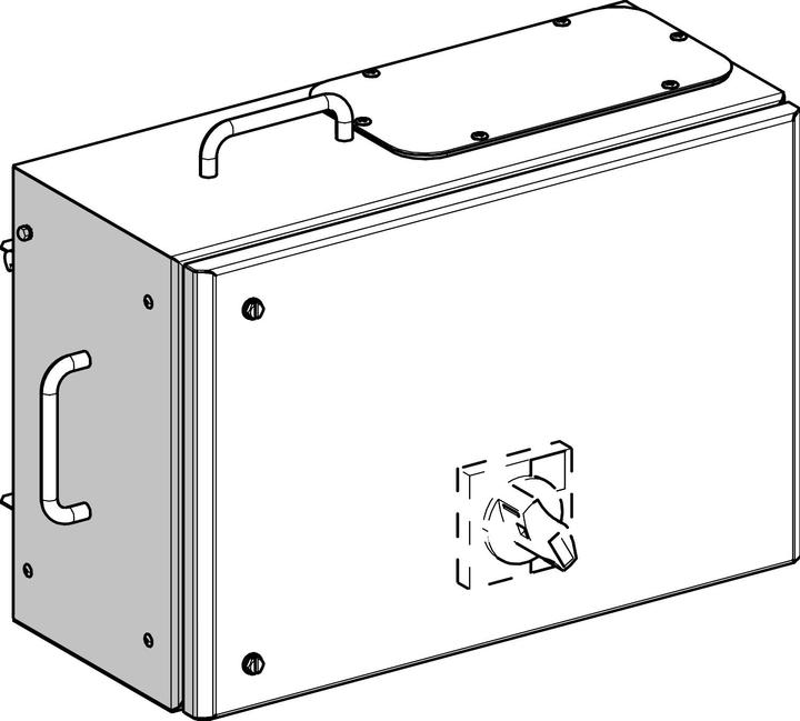 Image du produit Schneider Electric SE KSB160SM413 Boîtier de sortie F. Ng 4 pôles