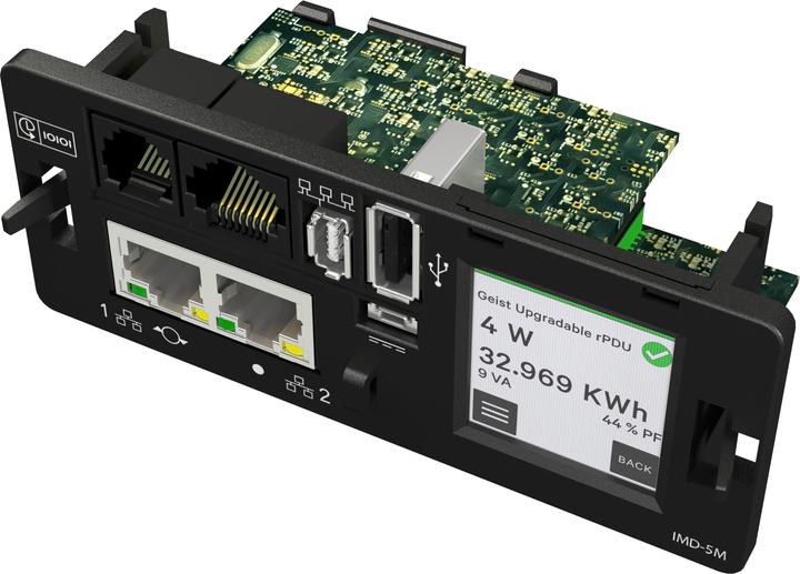 Produktbild Vertiv VP5G30A7, Überwacht, 0U, Senkrecht, Schwarz, LCD, 24 AC-Ausgänge