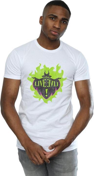 Actual product image Disney Mens The Descendants Maleficent Long Live T-Shirt (XL)