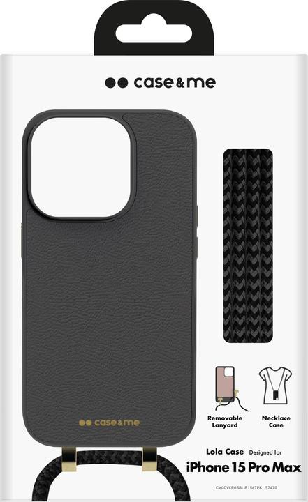 Produktbild Caseme Lola Case mit abnehmbarem Umhängeriemen (Apple iPhone 15 Pro Max)