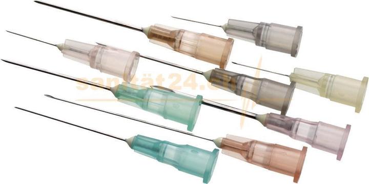 Produktbild Terumo Agani Einmalkalkanüle 23G 0.6x32mm blau (100 Stk)