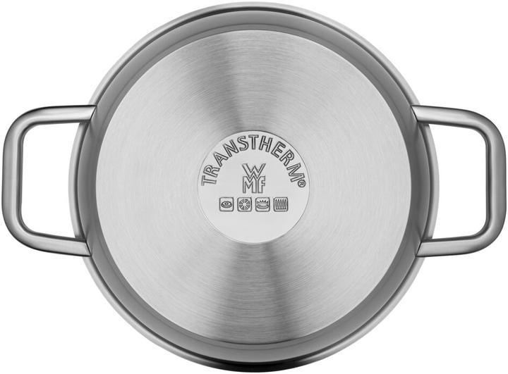 Produktbild WMF Bräter mit Dampfgareinsatz stahlgrau (28 cm, Bräter + Schmortopf, Edelstahl)