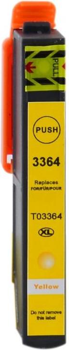 Actual product image Hermex Alternative ink cartridge to Epson 33 XL (M, PBK, FC, C, Y)