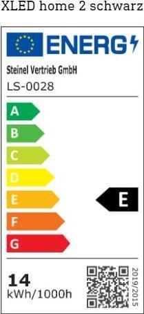 Energy Label Steinel XLED Home 2 (1550 lm, IP44)