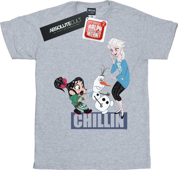 Disney Wreck It Ralph Elsa And Vanellope TShirt (L)